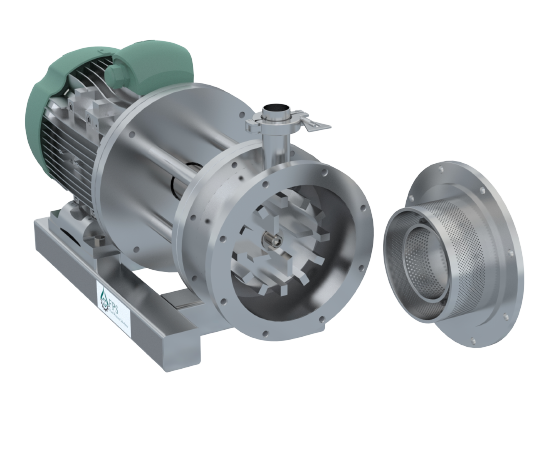 Two Stage Inline High Shear Mixer